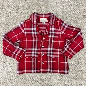 Burberry toddler pajamas